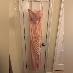David’s bridal bridesmaid dress